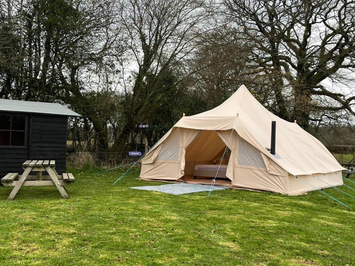 1 Glamping Tent With Kitchen & Electric On Small Family Campsite, No Bedding Supplied Narberth Exteriér fotografie
